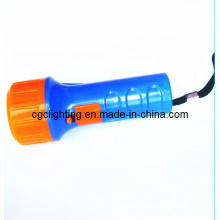 Plastic LED Flashlight (KC-39)